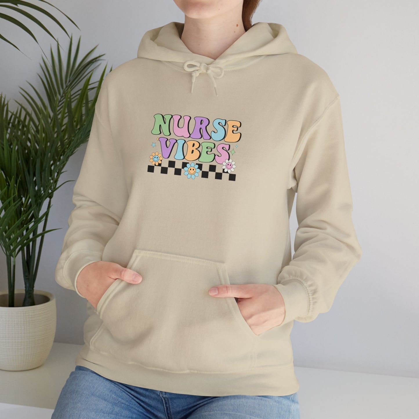 Nurse Vibes Unisex Hooded Sweatshirt